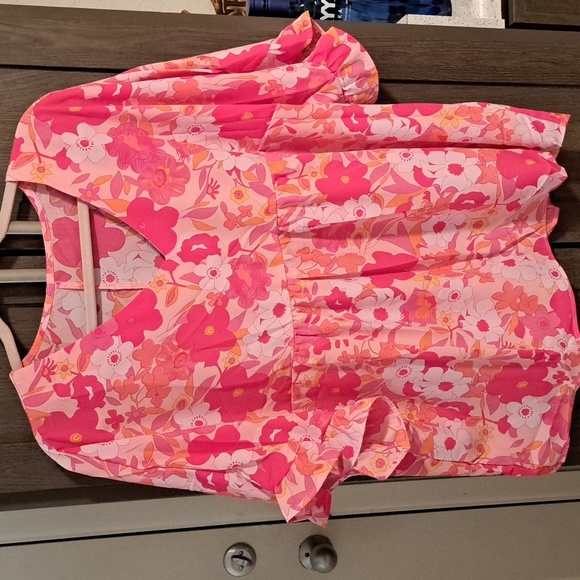 🔥New Plus size floral babydoll top - Picture 8 of 12